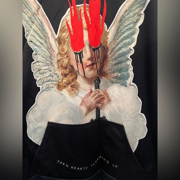 Teen Hearts Fallen Angels Hoodie/Sweatshirt. Size 4X.  NWOT! - Picture 9 of 12